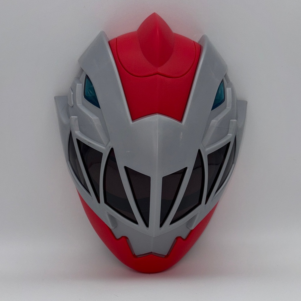 Power Rangers Dino Fury Red Ranger Electronic Light Up Mask Hasbro 2021